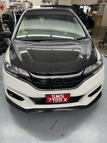 Honda Fit Jazz GK GP Carbon fibre bonnet