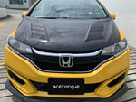 Honda Fit GK3 GK5 GP5 Carbon Fibre Bonnet