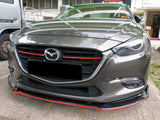 Mazda 3 Skyactive Front Bumper Lip