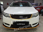 3pcs Universal Front Bumper Lip add on!