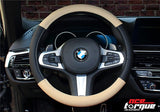 Dual Tone Bicast Car Steering Wheel Cover