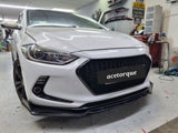 NEW 4pcs Colored Tip Front Bumper Lip!