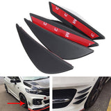 Front Bumper Canards / Rubber Shark fins